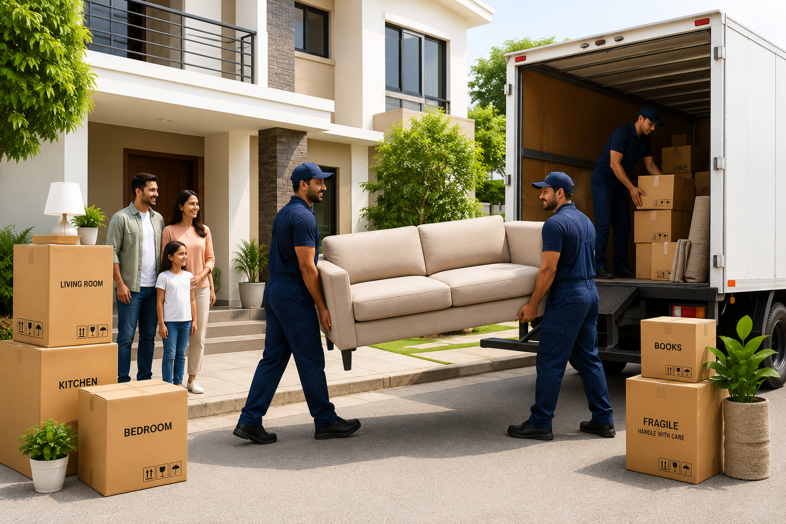 Professional Packing & Moving Services